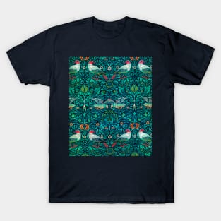 Birds Pattern T-Shirt